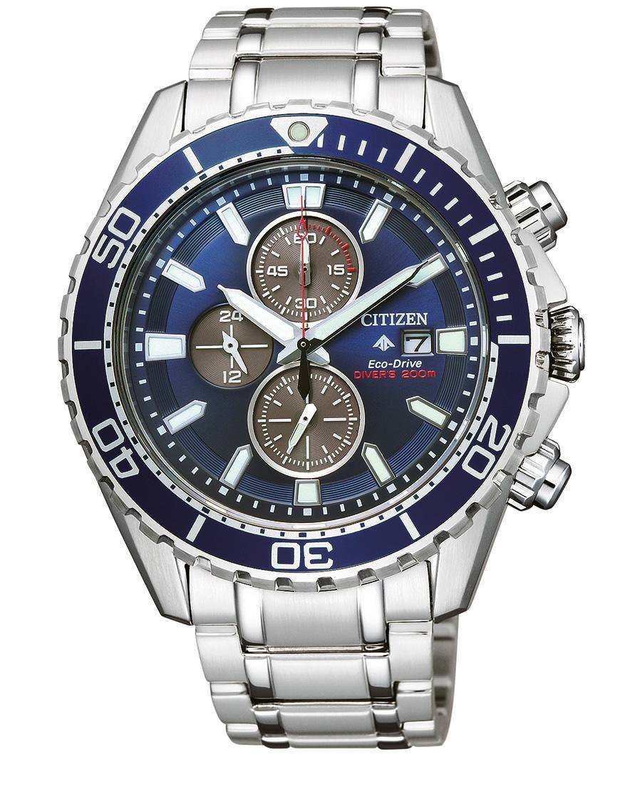 Citizen Eco-Drive Diver 200M Chronograph Promaster