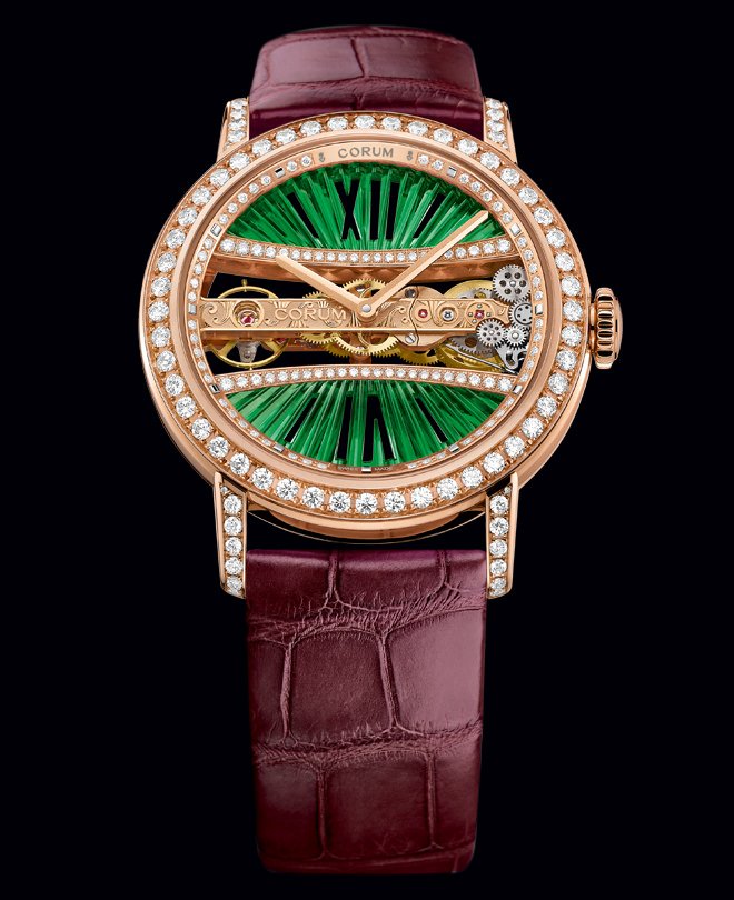 LADY GOLDEN BRIDGE ROUND 39 MM OT Corum