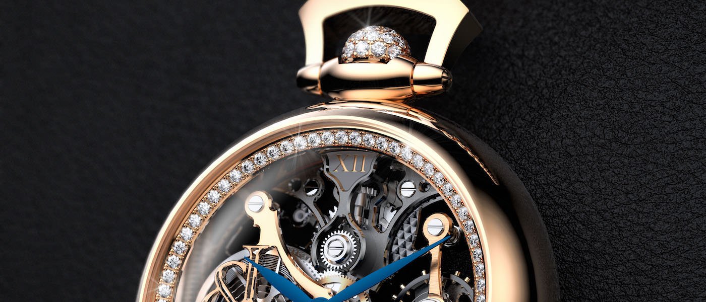 Представляем подвесные часы Brilliant Pocket Watch Pendant от Jacob & Co.