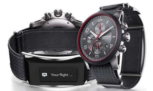 Как совместить тех-тренд со временем? Посмотрите на Montblanc e-strap!