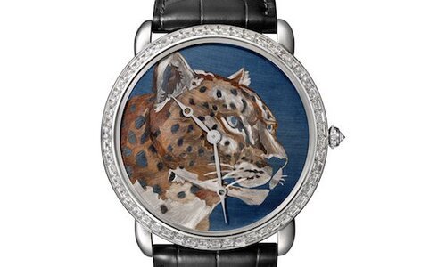 Часы Cartier: взрыв звериных расцветок