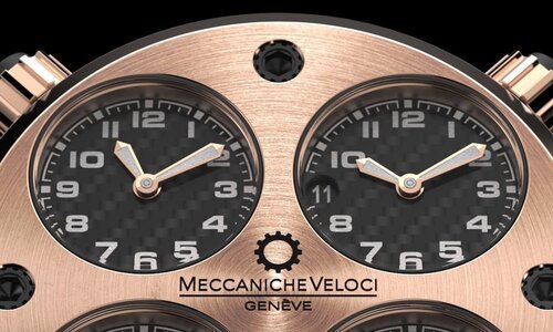 Meccaniche Veloci высоко метит со своим первым турбийоном
