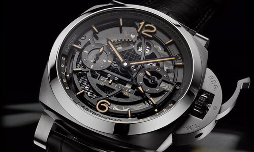 Часы L'Astronomo Luminor 1950 Tourbillon Moon Phase от Panerai