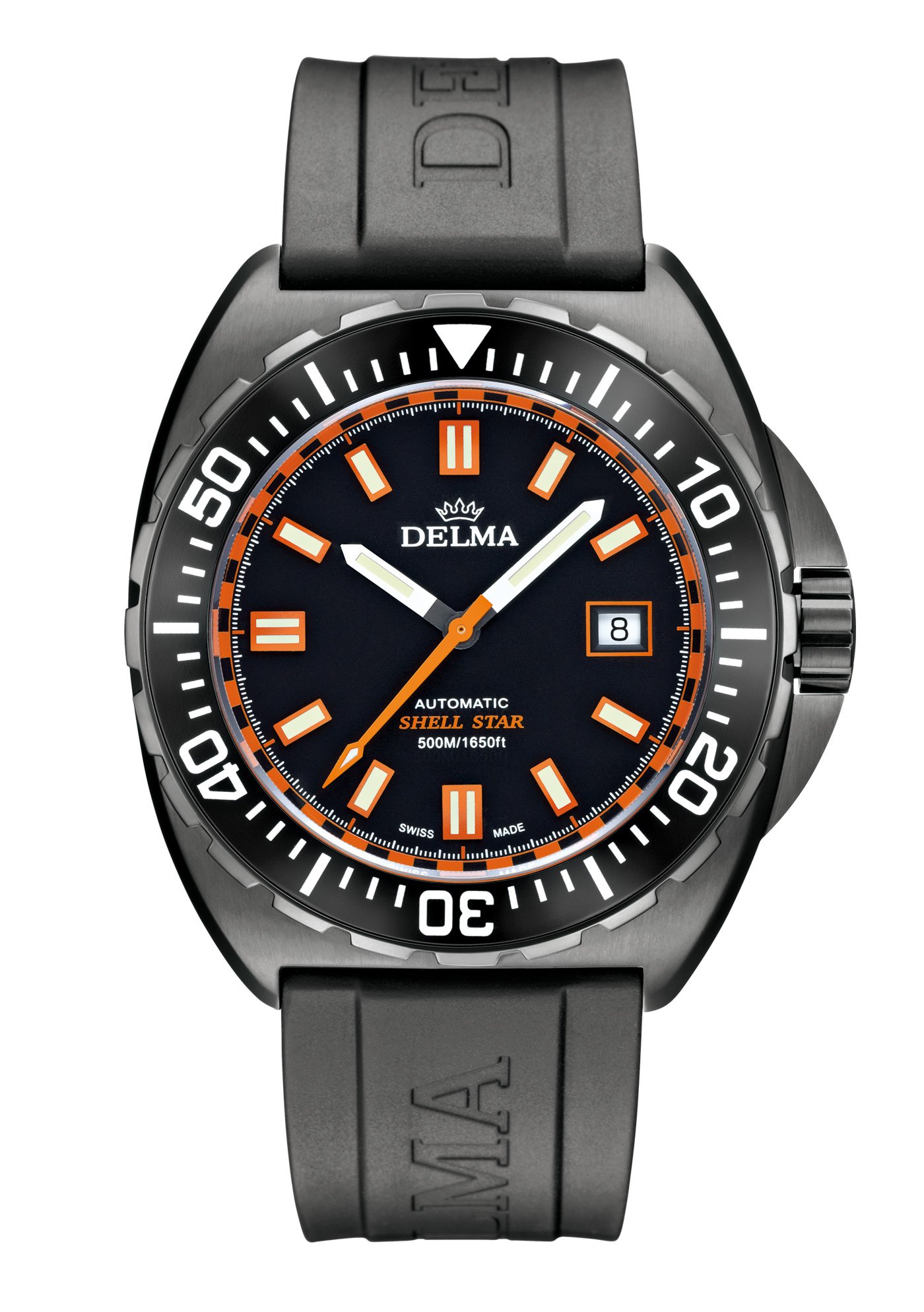 Delma Shell Star Black Tag