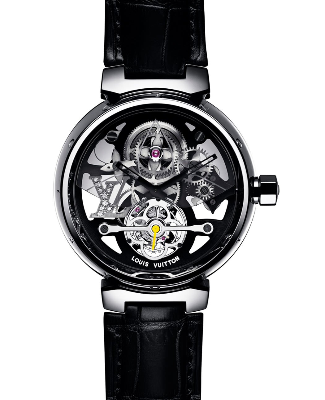 TAMBOUR MONOGRAM TOURBILLON WATCH от Louis Vuitton