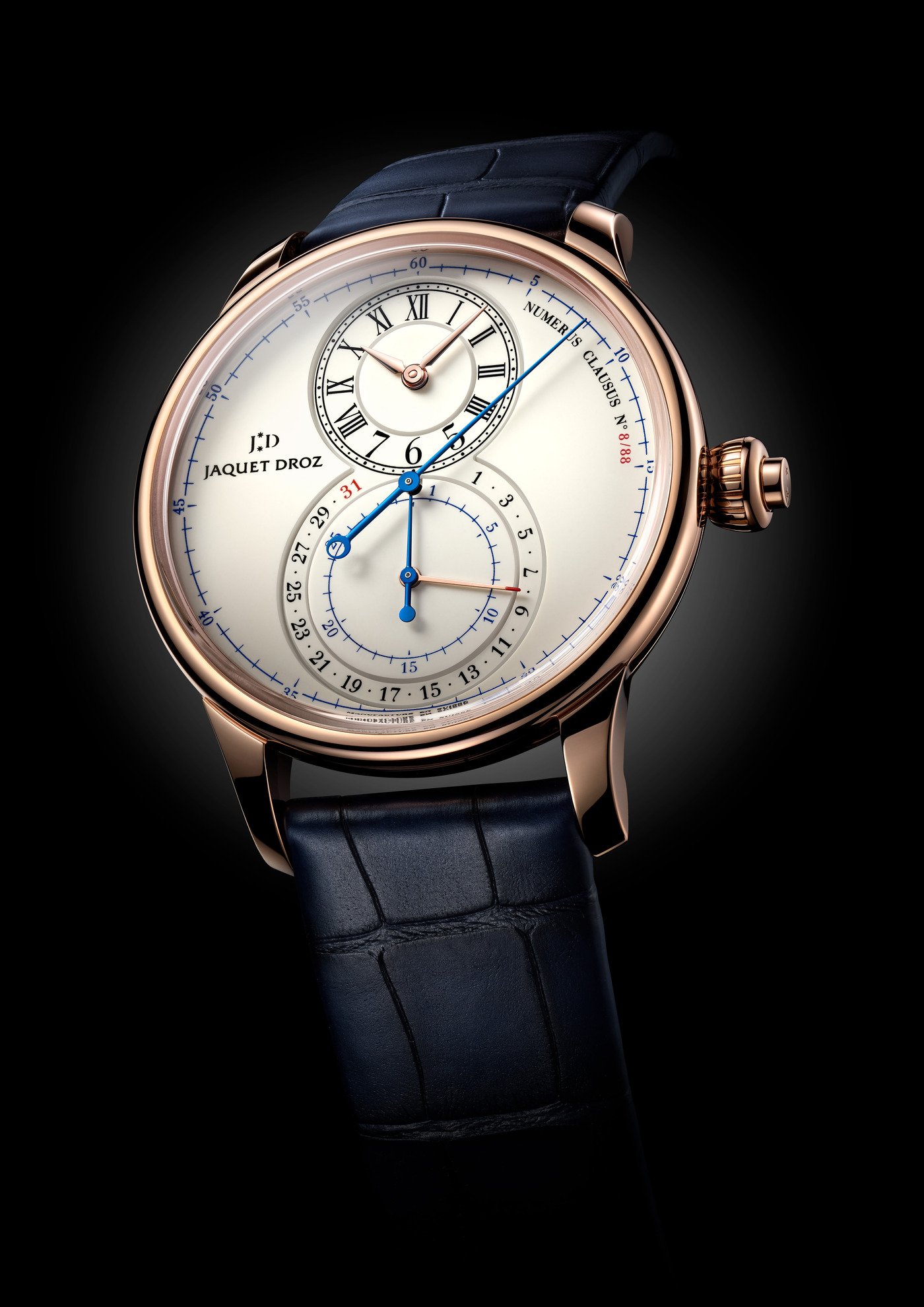 Jaquet Droz Grande Seconde Chronograph Ivory Enamel