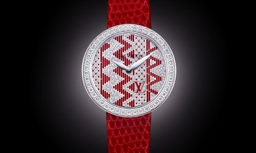 Женские часы дня: ювелирные часы Chevron от Louis Vuitton