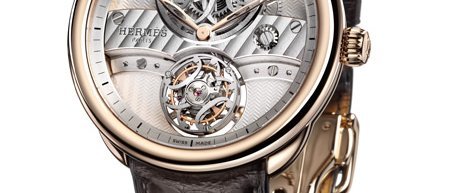 Хронометр Arceau Lift с парящим турбийоном от Hermès