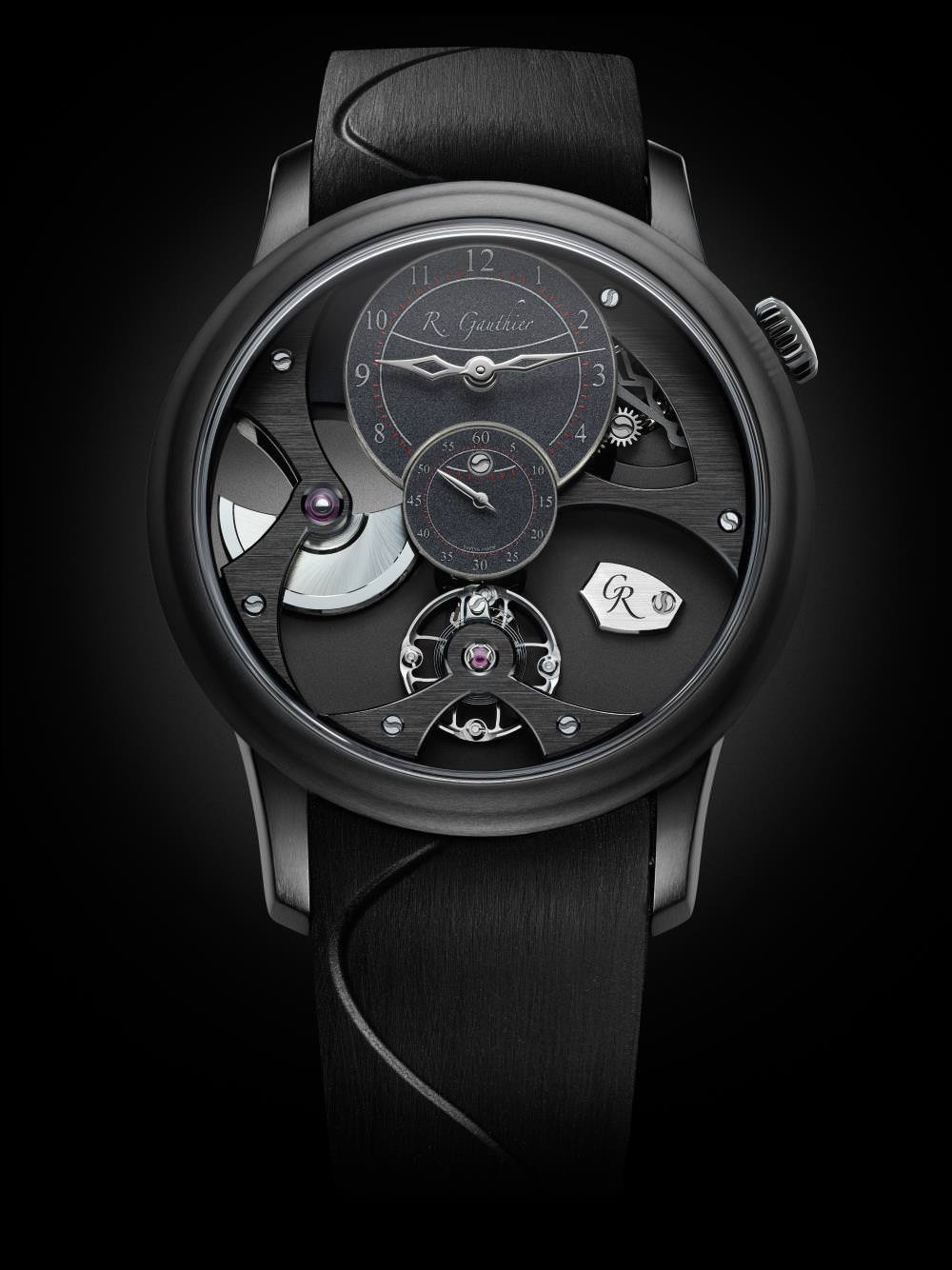 INSIGHT MICRO-ROTOR BLACK TITANIUM от Romain Gauthier