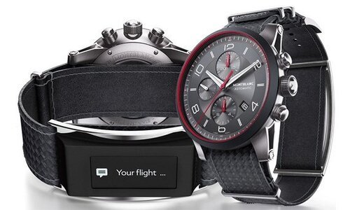 Как совместить тех-тренд со временем? Посмотрите на Montblanc e-strap!
