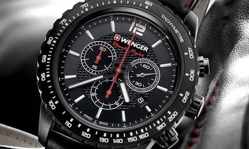 Часы Roadster Black Night от Wenger