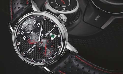 Сотрудничество Chronoswiss и Alfa Romeo стартует на всех парах с новой ограниченной серией