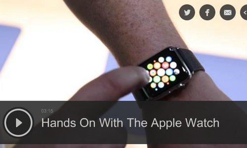 Тех-тренд: Часы Apple Watch вживую