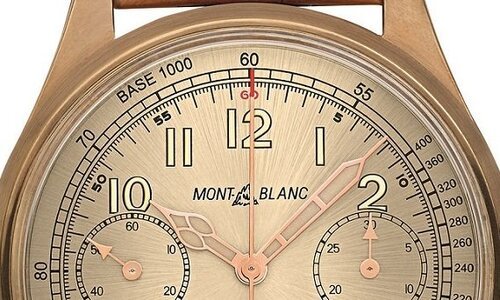 Винтажная импровизация в бронзе: часы от Montblanc