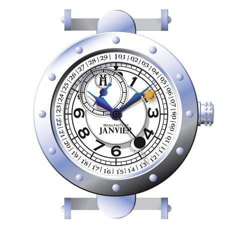 CLASSIC JANVIER от Vianney Halter