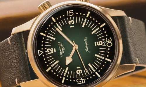 Часы Longines Legend Diver в бронзе