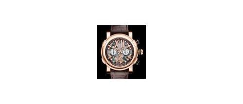 Часы Steampunk Full Red от RJ-Romain Jerome