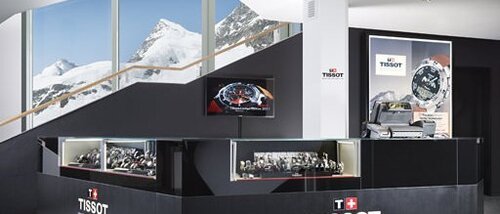 Новый бутик Tissot на перевале Юнгфрауйох (Jungraujoch)