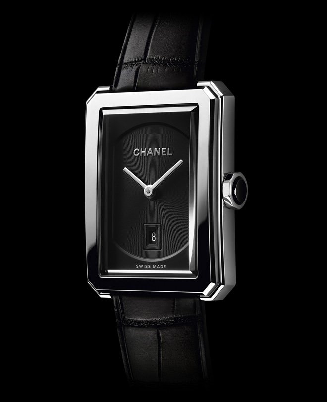 Boy Friend Steel Alligator OT Chanel