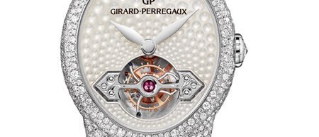 Cat's eye jewellery, турбийон с золотым мостом от Girard-Perregaux