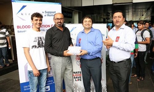 Kiran Gems организовывает донорское движение в поддержку человечества