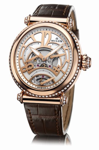 MAREA MER403 TRIRETROGRADE SECONDS SKELETON от Milus
