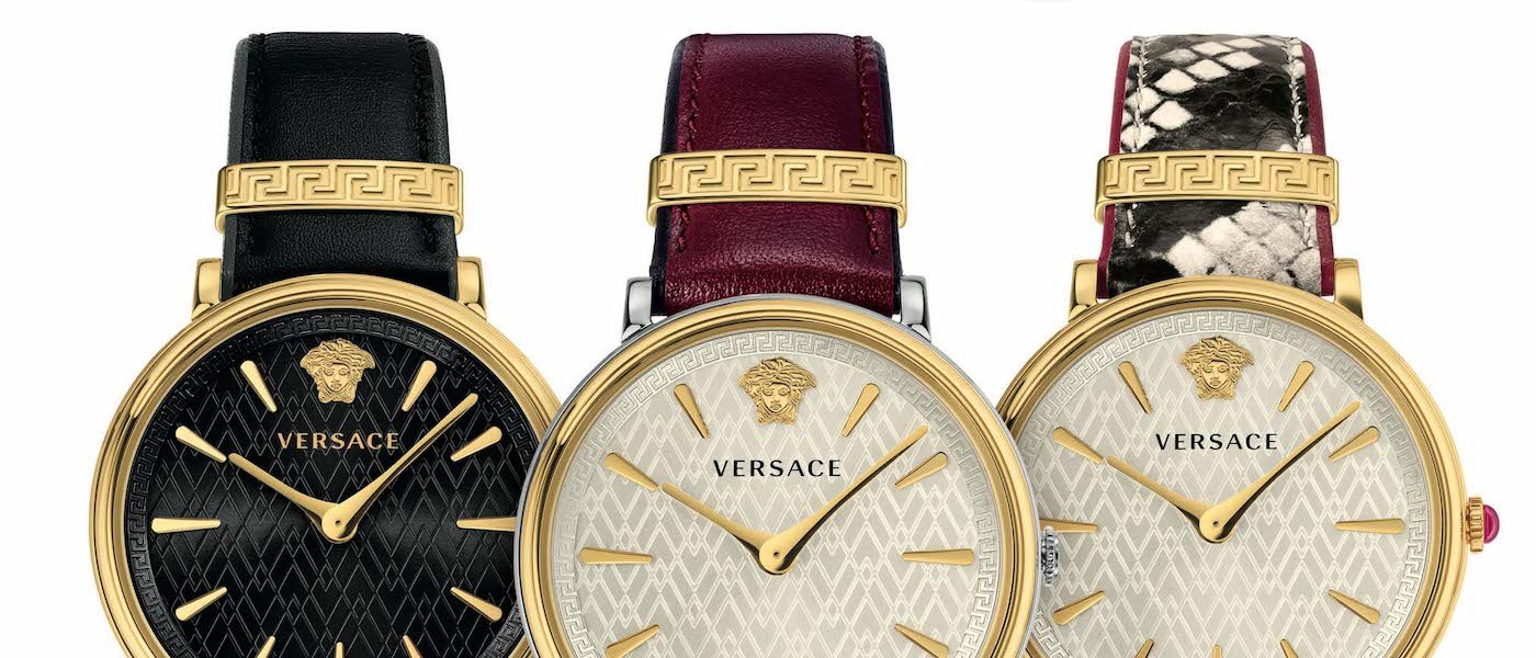 Оставаясь на позитиве: новые часы Versace V-Circle в серии Manifesto