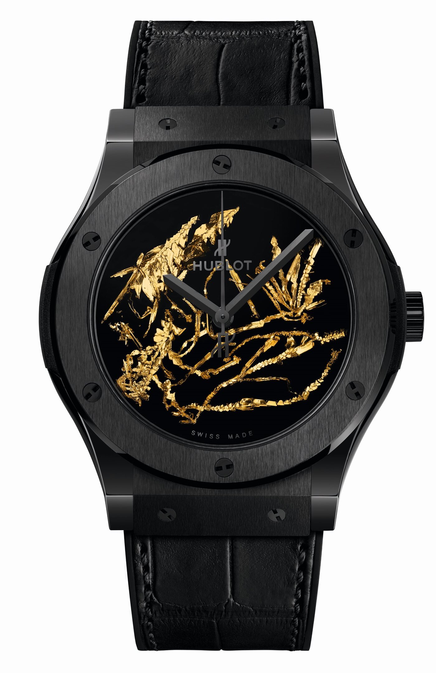 Hublot Classic Fusion Gold Crystal