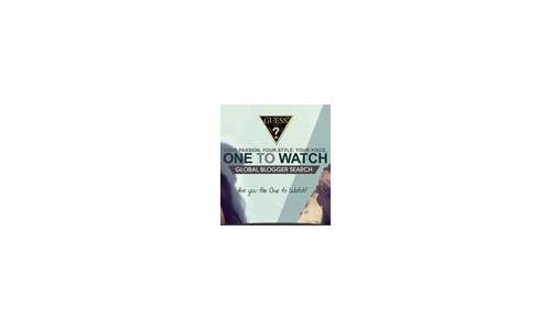 Guess Watches объявила о поиске официального Guess-блогера