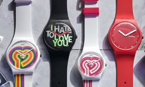 Swatch Heartbreak: витой поворот в День святого Валентина