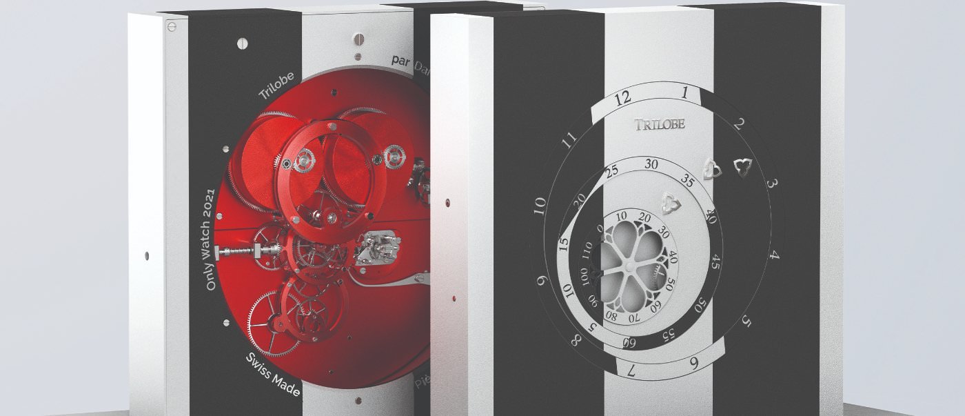 Trilobe и Daniel Buren сотрудничают в рамках проекта Only Watch 2021