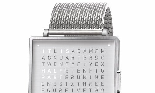QLOCKTWO: Когда на часах (буквально) написано, который час