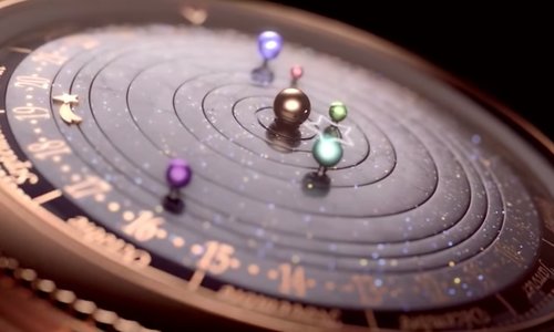 VAN CLEEF & ARPELS: ЧАСЫ COMPLICATION POETIQUE MIDNIGHT PLANETARIUM 