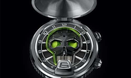 HYT представляет свои первые карманные часы Skull Pocket