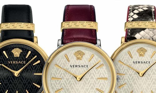Оставаясь на позитиве: новые часы Versace V-Circle в серии Manifesto