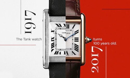 Выпрямляя круг: 100-летие часов Cartier Tank