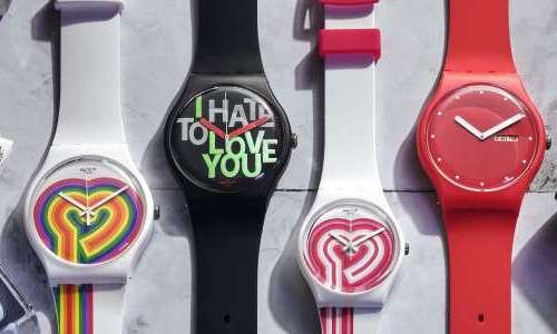 Swatch Heartbreak: витой поворот в День святого Валентина
