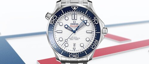 Omega на Олимпийских играх: Seamaster Diver 300M Токио 2020
