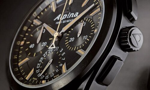 Часы Alpiner 4 Manufacture Flyback Chronograph от Alpina