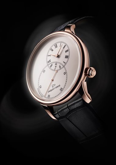 GRANDE SECONDE OFF-CENTERED ENAMEL от Jaquet Droz