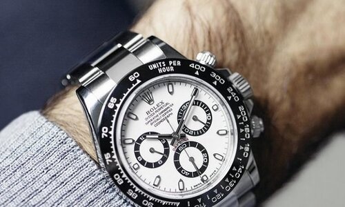 Вас понял! Федерер с новыми часами Rolex Daytona на Baselworld