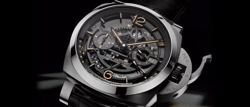Часы L'Astronomo Luminor 1950 Tourbillon Moon Phase от Panerai