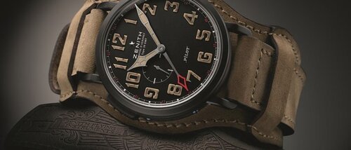 Pilot Montre d'Aéronef Type 20 GMT 1903 от Zenith
