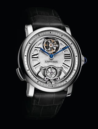 ROTONDE MINUTE REPEATER WITH FLYING TOURBILLON от Cartier 