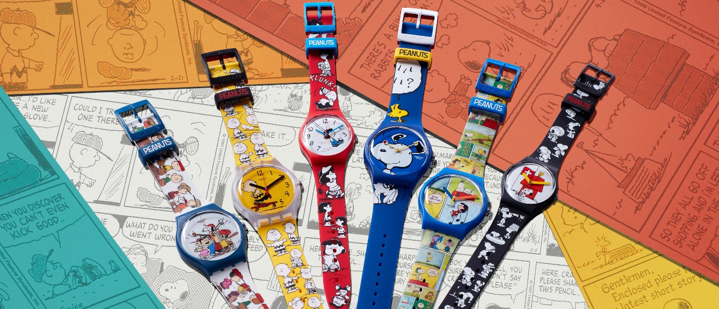 Банда в сборе: коллекция Swatch x Peanuts Collection