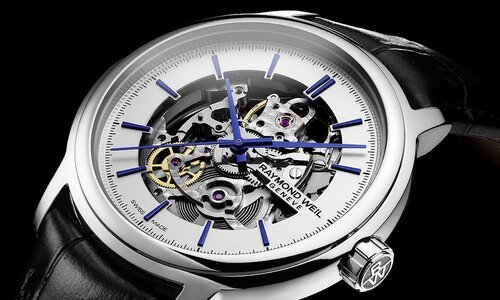 Raymond Weil сосредотачивается на главном с новой моделью Maestro Skeleton