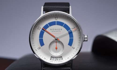 NOMOS Glashütte выбирает спортивный стиль со своей новой моделью Autobahn