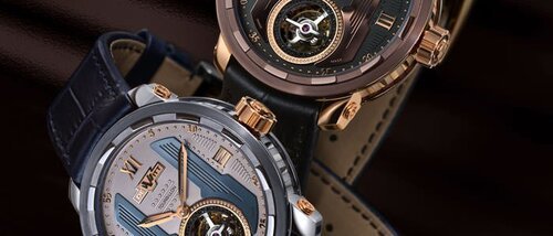 Новые часы от DeWitt Twenty-8-Eight Tourbillon предлагается в двух бронзовых и белоснежной версии