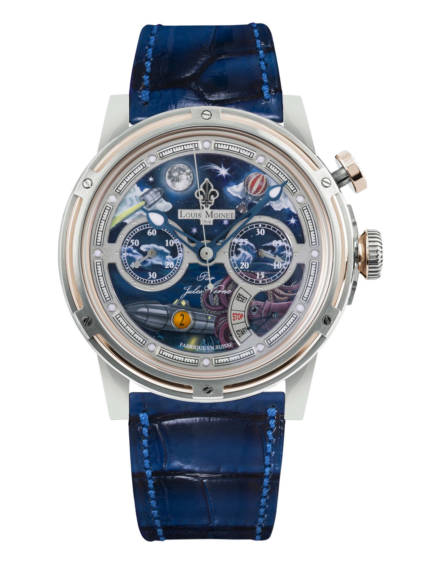 Louis Moinet Spirit от Jules Verne