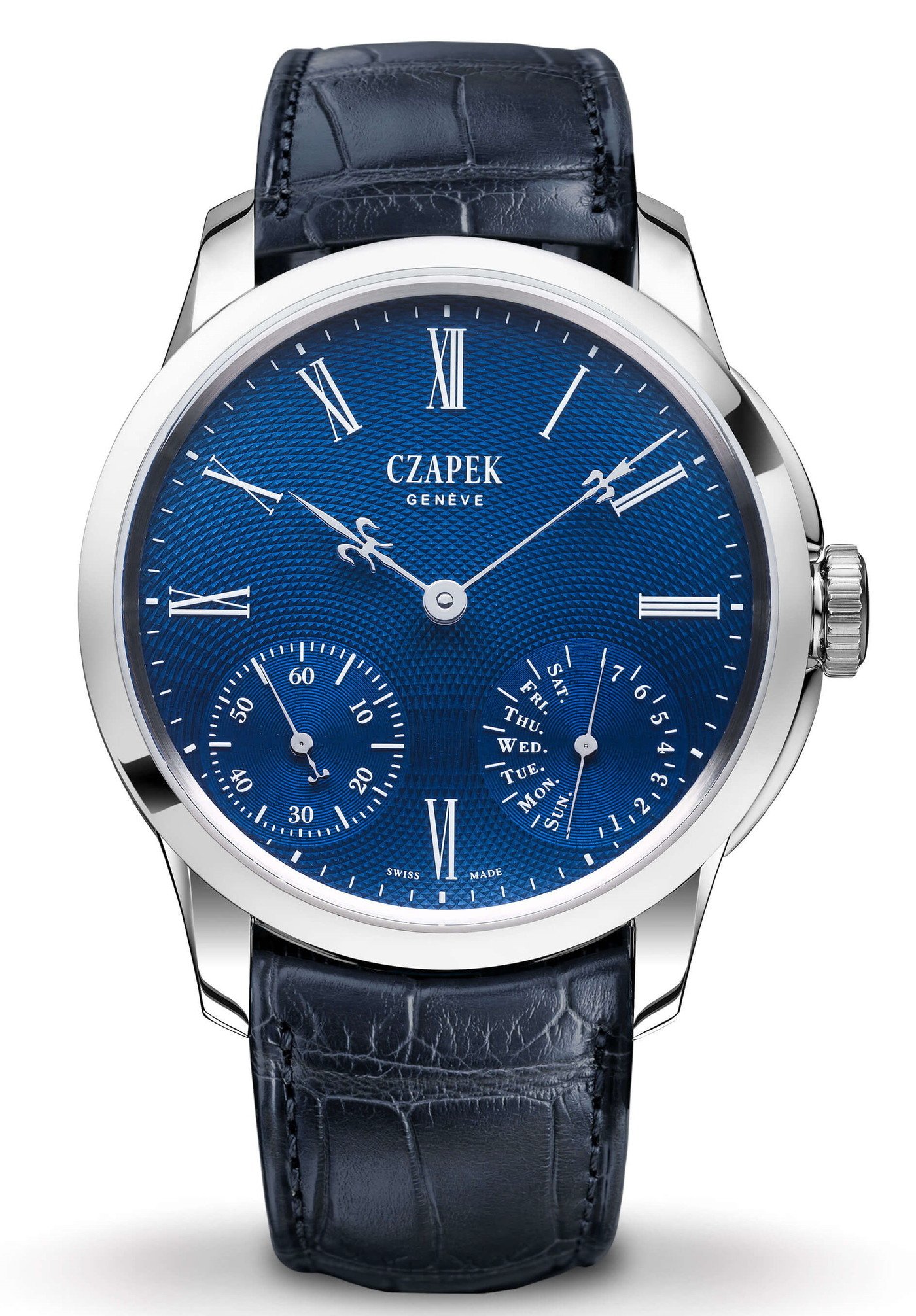 Czapek Quai des Bergues Sapphire Blue S